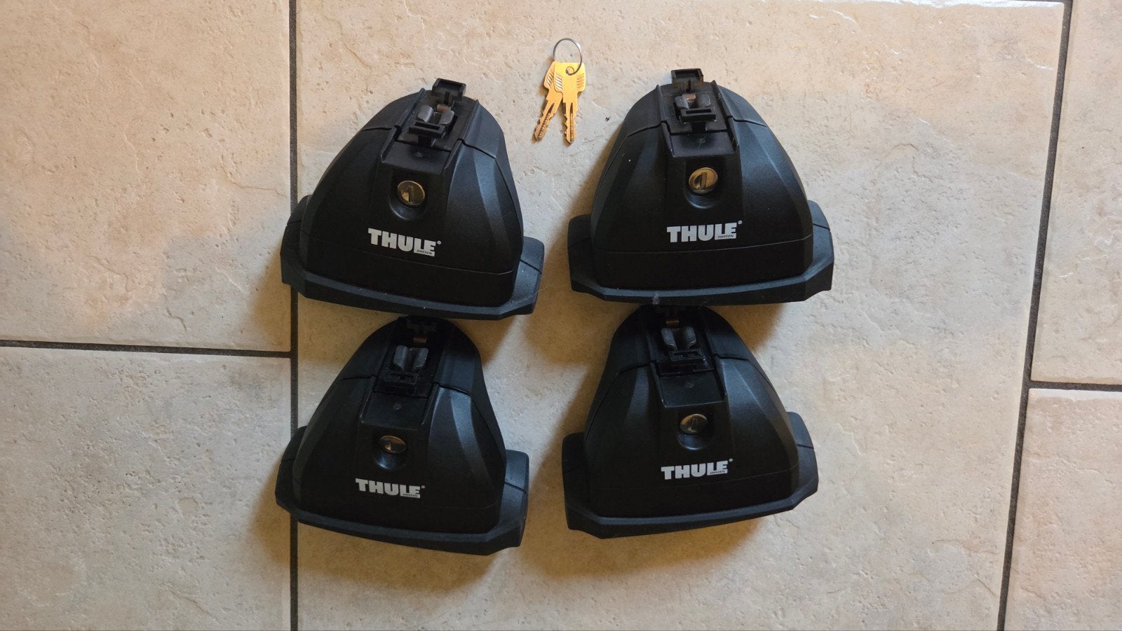Thule Rapid System 753 + XT Kit 3089 BMW 5-Serie Sedan, Ophalen, Zo goed als nieuw
