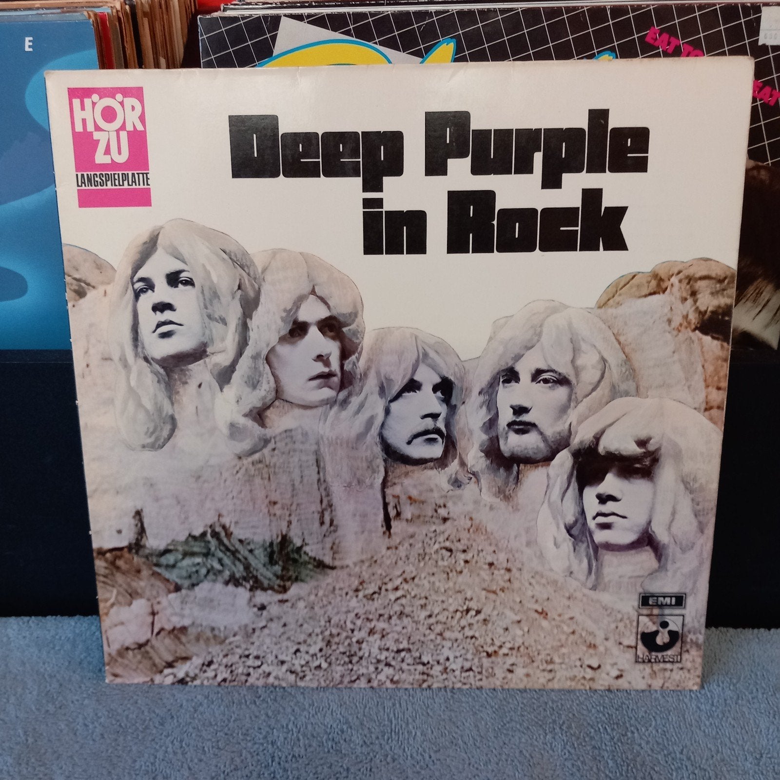 Lp deep purple in rock, Ophalen of Verzenden, Gebruikt, 12 inch
