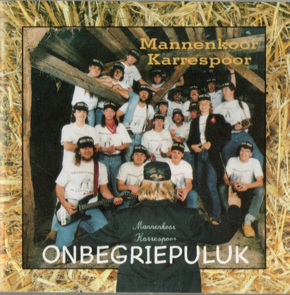 mannenkoor Karrespoor / Onbegriepuluk / Cd, Ophalen of Verzenden, Zo goed als nieuw, Levenslied of Smartlap