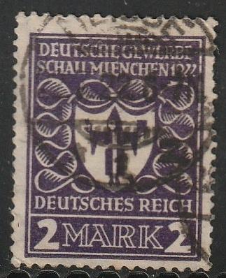Rijk 1922 200 Vakbeurs 2m, Gest, Ophalen of Verzenden, Overige periodes, Gestempeld