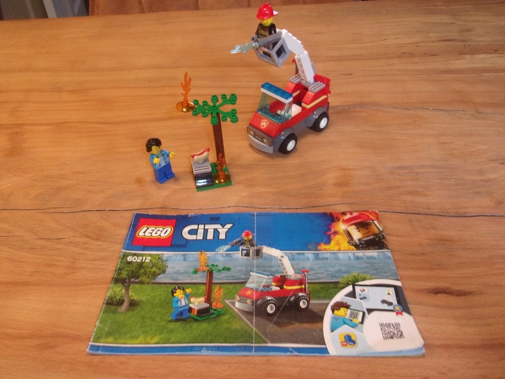 Lego Town 60212-1 Barbecue Burn Out uit 2019, Compleet, Gebruikt, Overige thema's, Lego