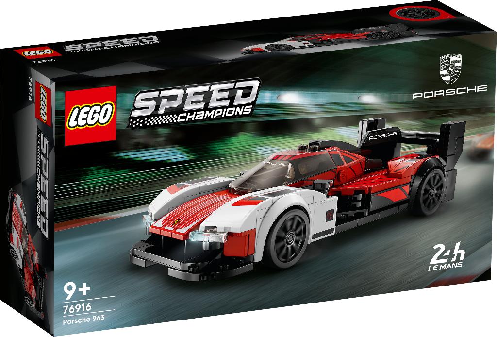 LEGO Speed 76916 Porsche 963; 280 delig, Ophalen of Verzenden, Nieuw, Complete set, Lego