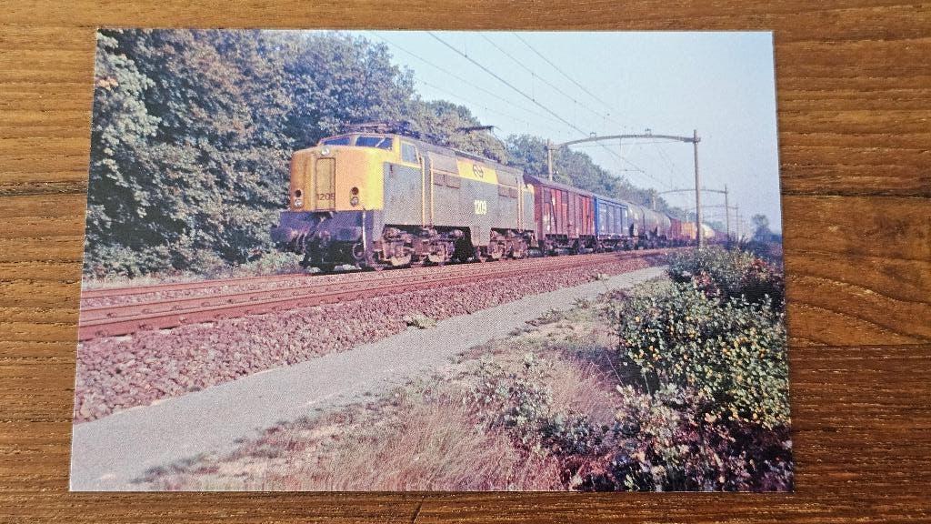 Foto TREIN NS Nederlandse Spoorwegen 1209 Cargo, Verzamelen, Spoorwegen en Tramwegen, Verzenden, Gebruikt, Trein, Overige typen