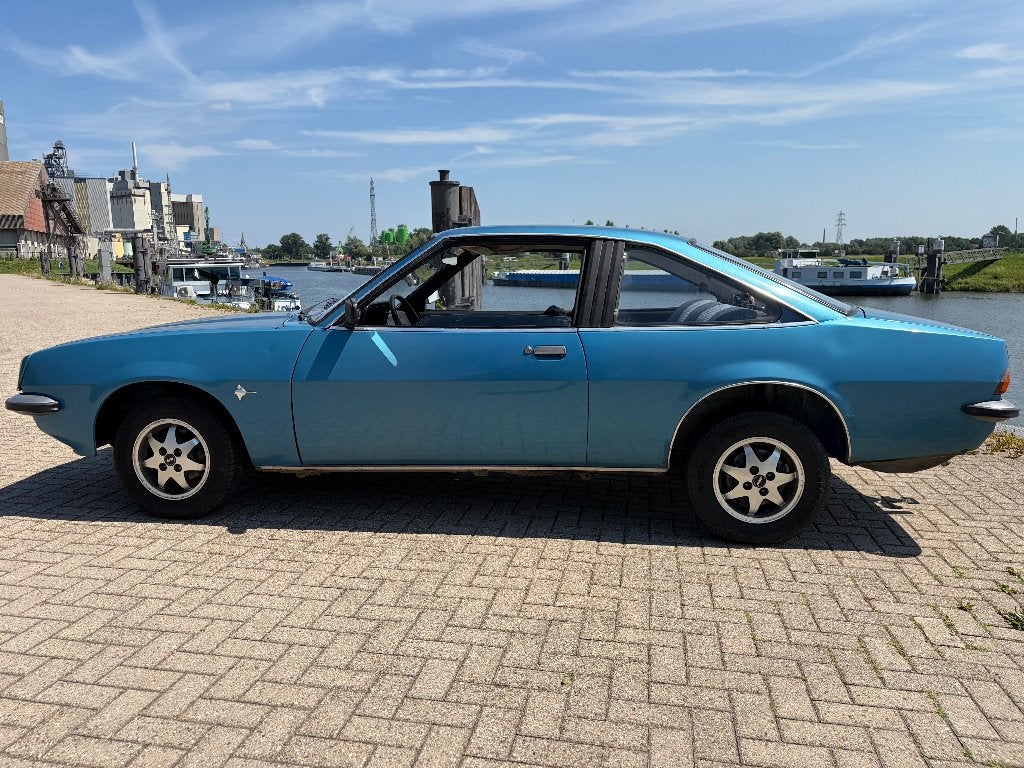 Opel Manta 1.9 S 1976 1E EIGENAAR  118DKM INRUIL MOGELIJK, 1897 cc, Stof, Blauw, Origineel Nederlands