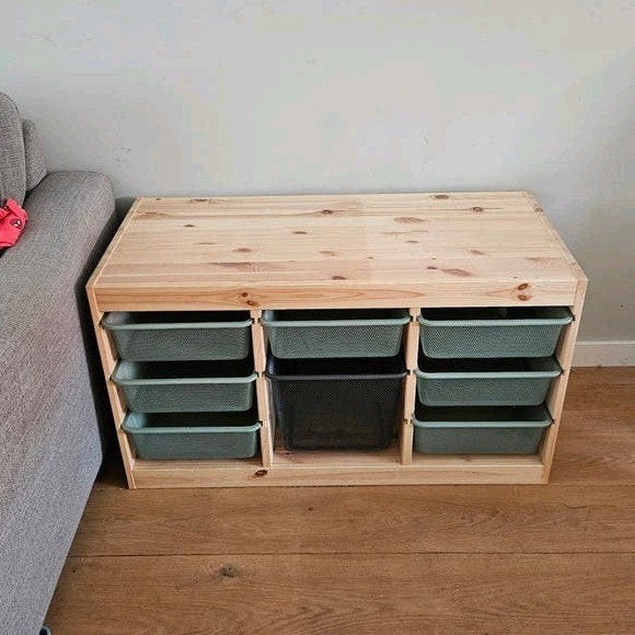 IKEA TROFAST grenen opbergkast 93x44x52, Ophalen, Gebruikt, Kast