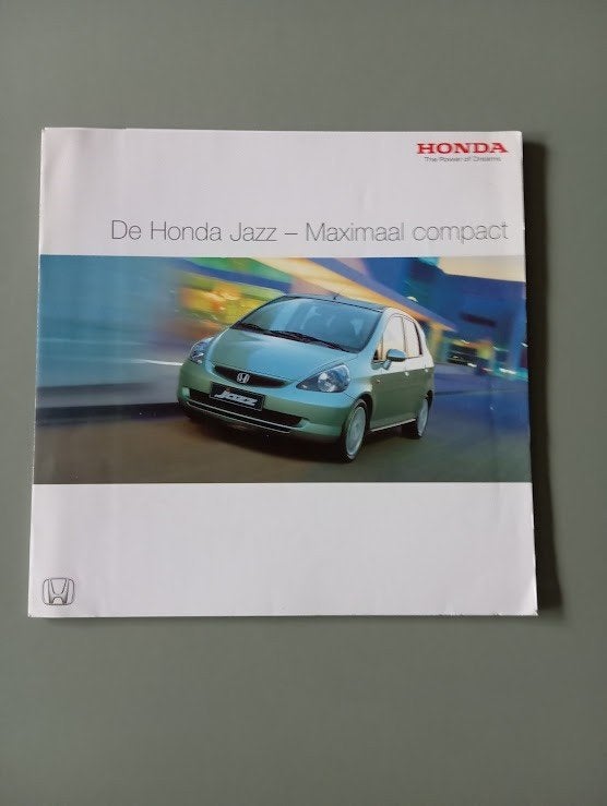 De Honda Jazz 2003 6 pag., Verzenden, Zo goed als nieuw, Honda
