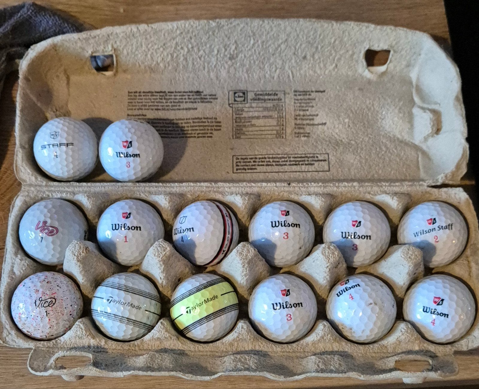 Diverse golfballen, Ophalen of Verzenden, Gebruikt, Bal(len)