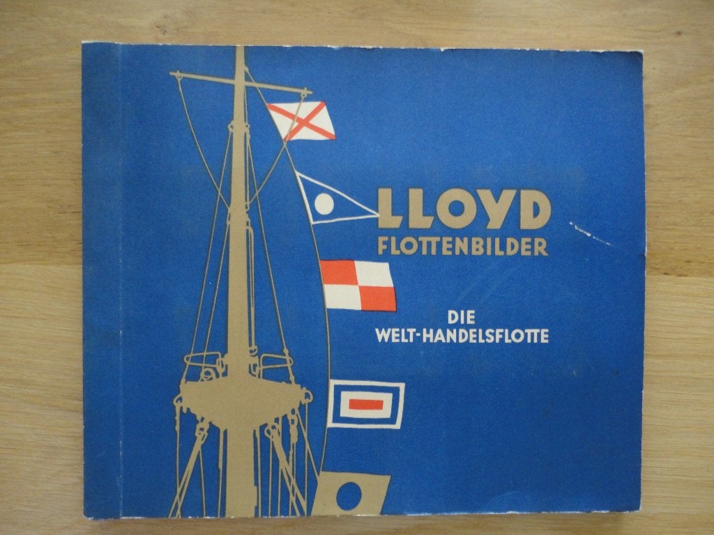 boek lloyd flottenbilder compleet, Ophalen of Verzenden