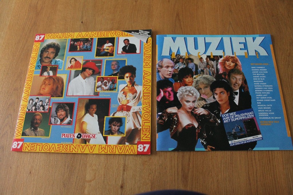 Warm Aanbevolen 1987 + Muziek Magazine / vinyl elpee LP, LP, Pop, Zo goed als nieuw, 12 inch