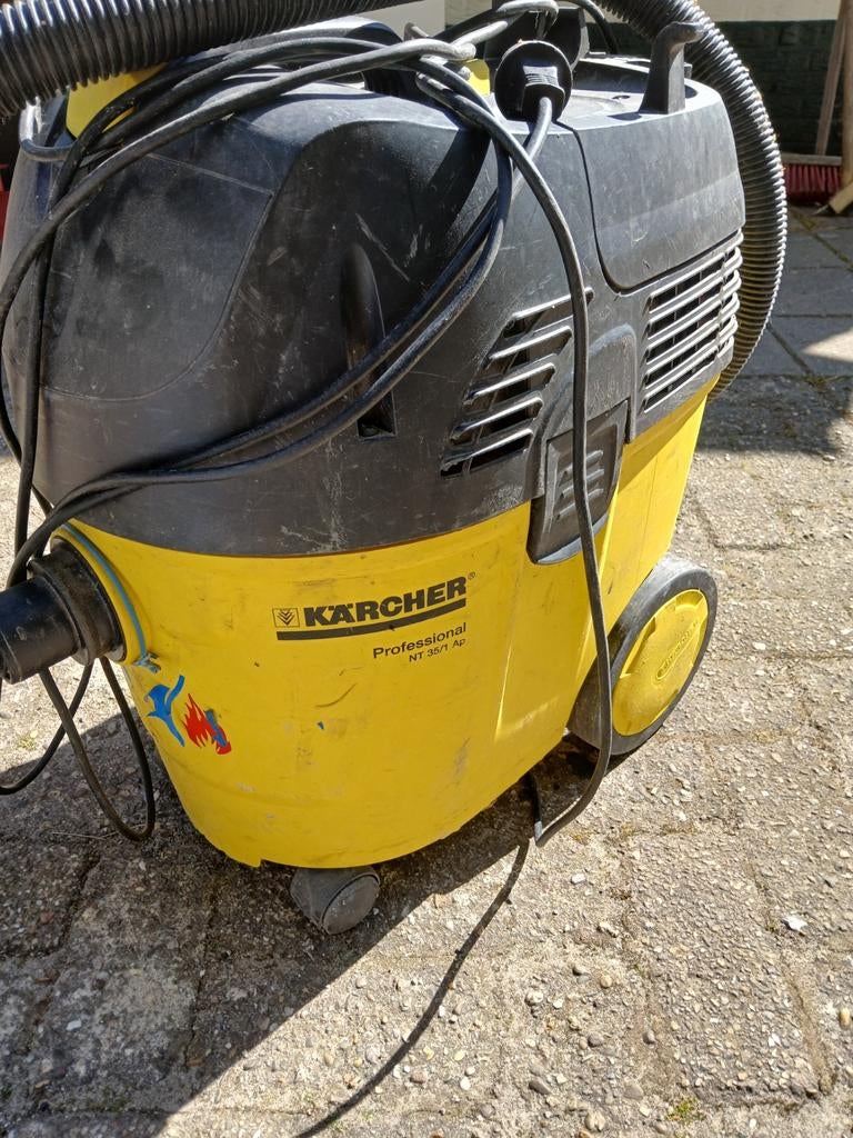 Kärcher Professional NT 35/1 Ap Stofzuiger, Ophalen, Gebruikt, Waterstofzuiger, Reservoir