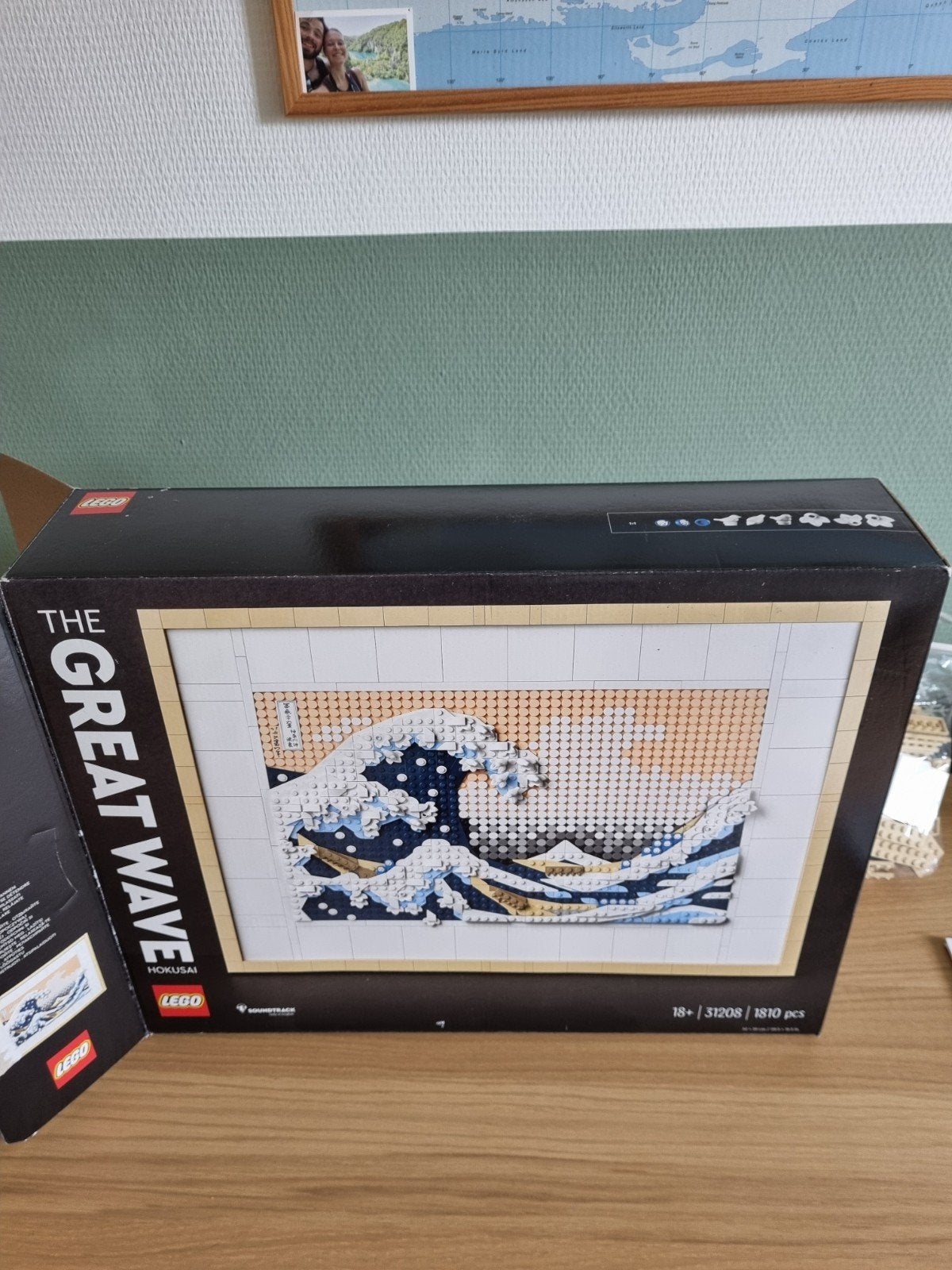 LEGO The Great Wave, Ophalen of Verzenden, Zo goed als nieuw