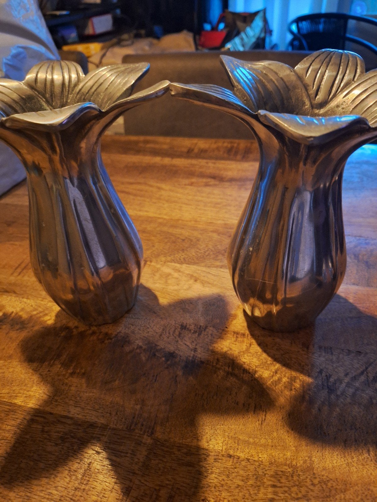 Ijzeren vaassen, Huis en Inrichting, Woonaccessoires | Vazen, Ophalen of Verzenden