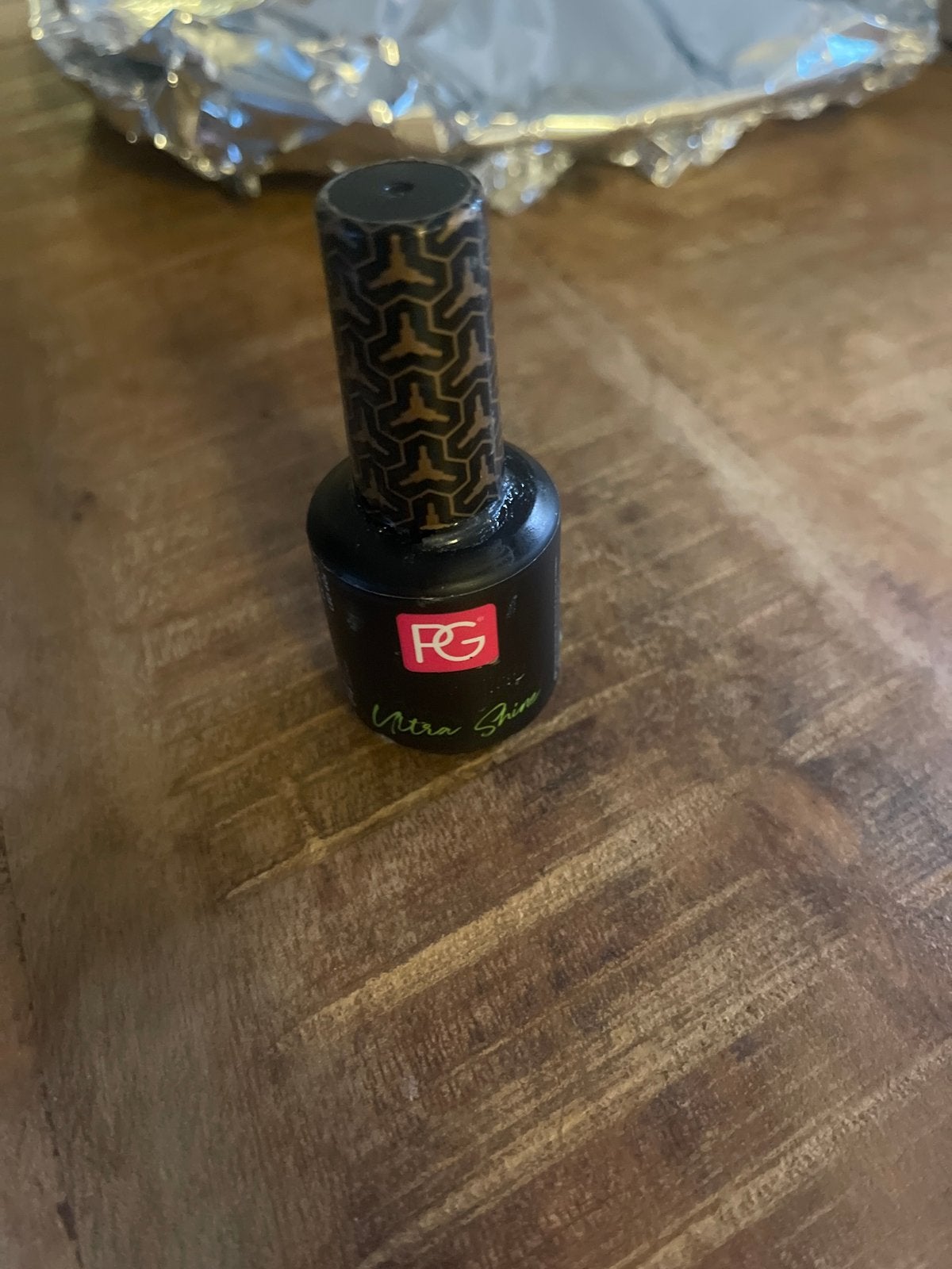 PG Ultra Shine Top Coat Gel Nagellak, Ophalen of Verzenden, Gebruikt