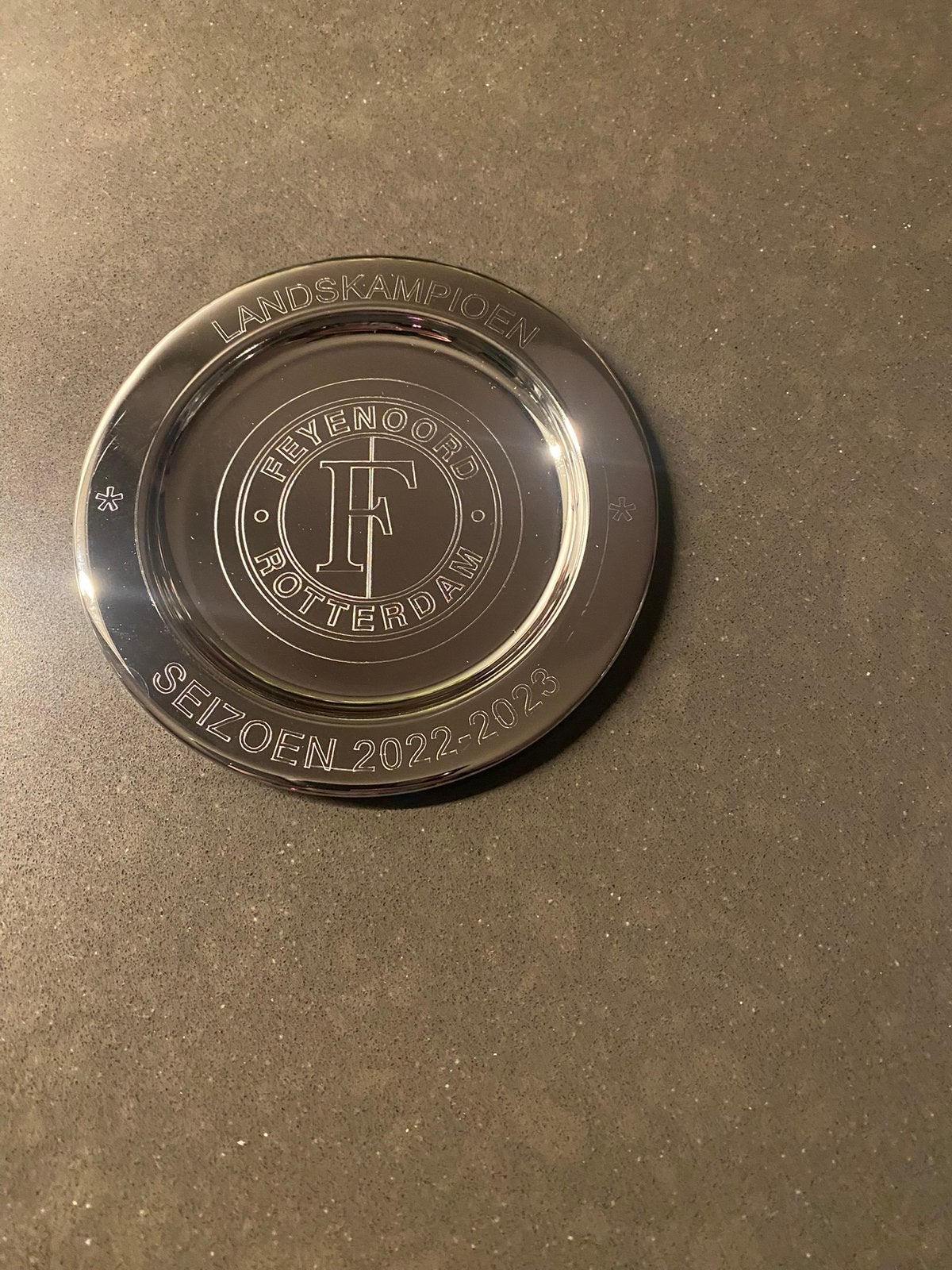 Kampioen schaaltje Feyenoord, Verzenden, Zo goed als nieuw, Feyenoord