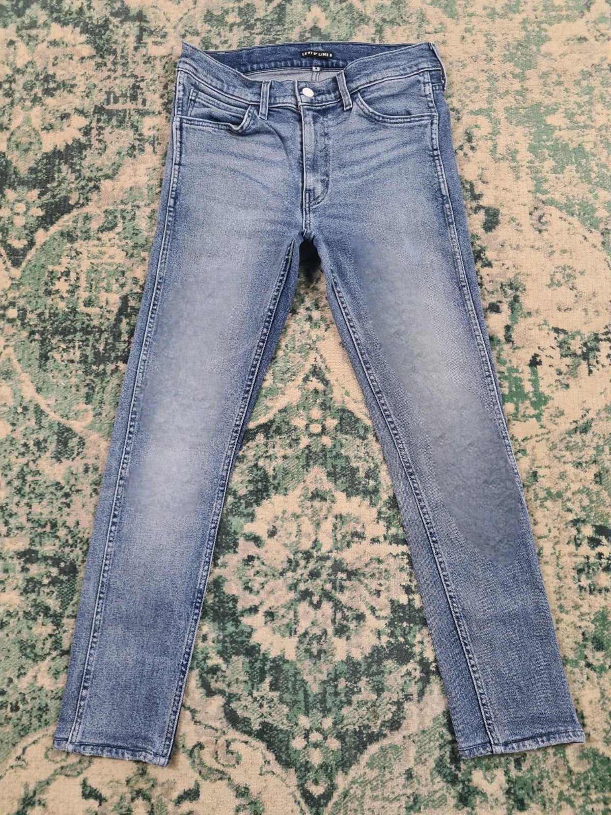 Levi's line 8 straight fit W31 L30 WMN Tulsi3130 Blauw, Blauw, Ophalen of Verzenden, Zo goed als nieuw, W30 - W32 (confectie 38/40)