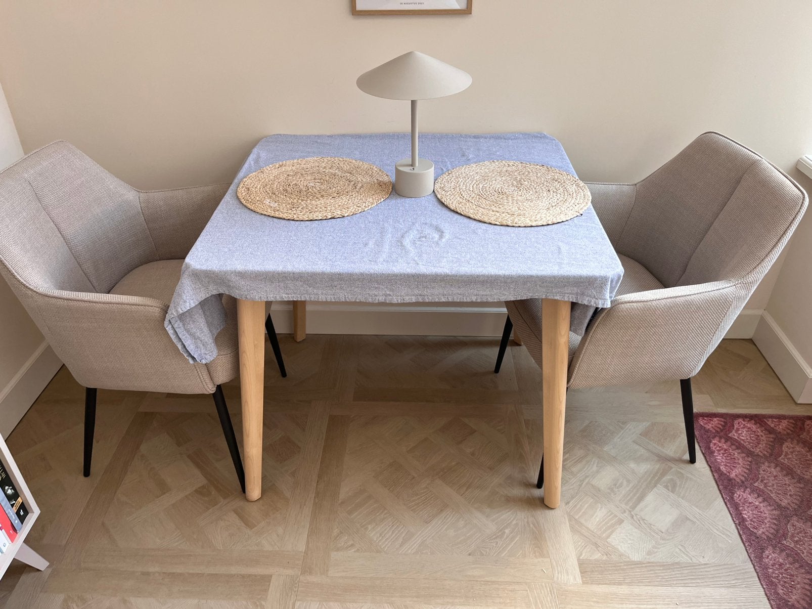 Tafel Lisabo Ikea, Huis en Inrichting, Tafels | Eettafels, Ophalen, 100 tot 150 cm, 50 tot 100 cm, Zo goed als nieuw