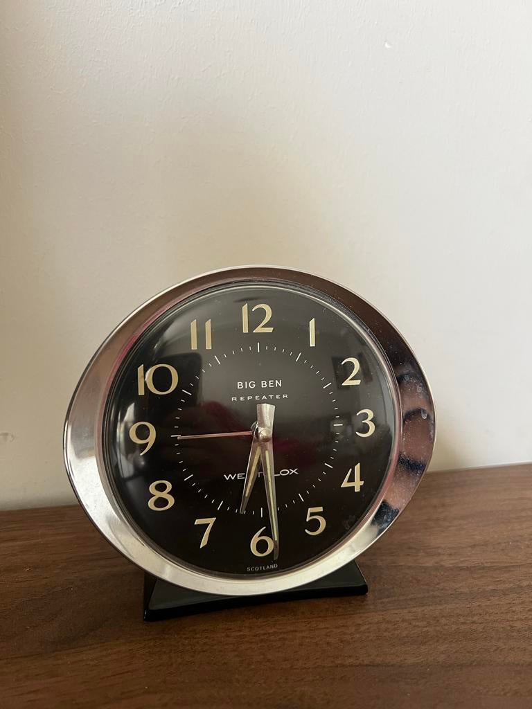 Vintage Big Ben Repeater Westclox Wekker - Defect, Antiek en Kunst, Antiek | Klokken, Ophalen