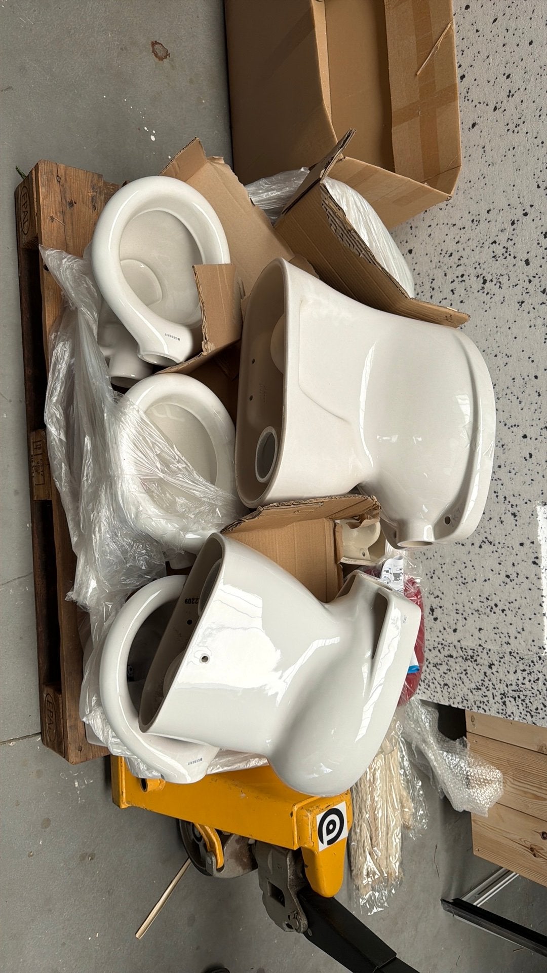 Partij kinder toiletpotten in 2 maten., Ophalen of Verzenden, Nieuw, Kraan