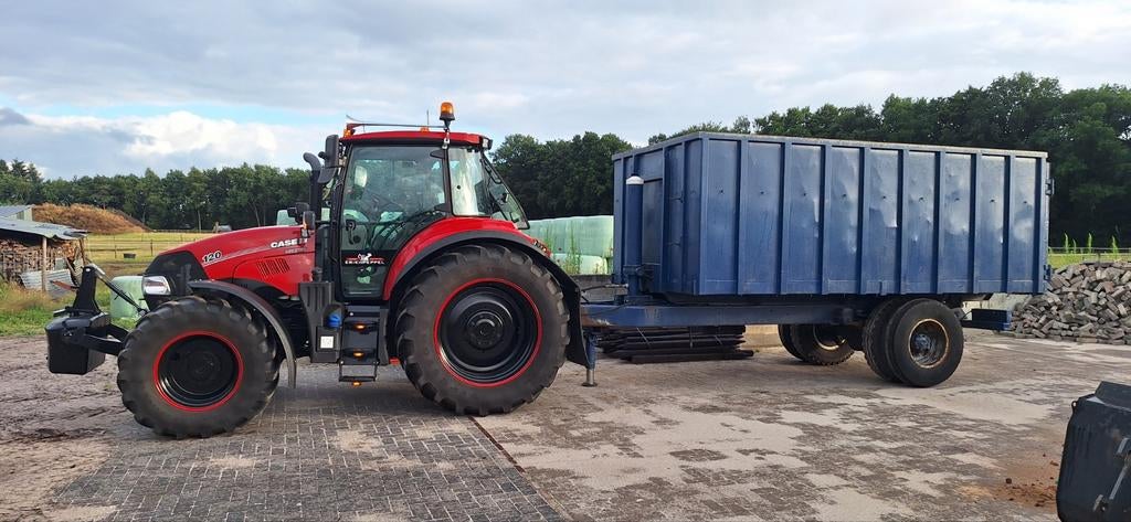 Container kieper kiepkar kipper, Ophalen