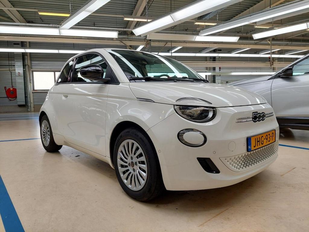 Fiat 500 RED 42 kWh | Apple Carplay / Android Auto | Achteru, Auto's, Automaat, Stof, Gebruikt, 118 pk