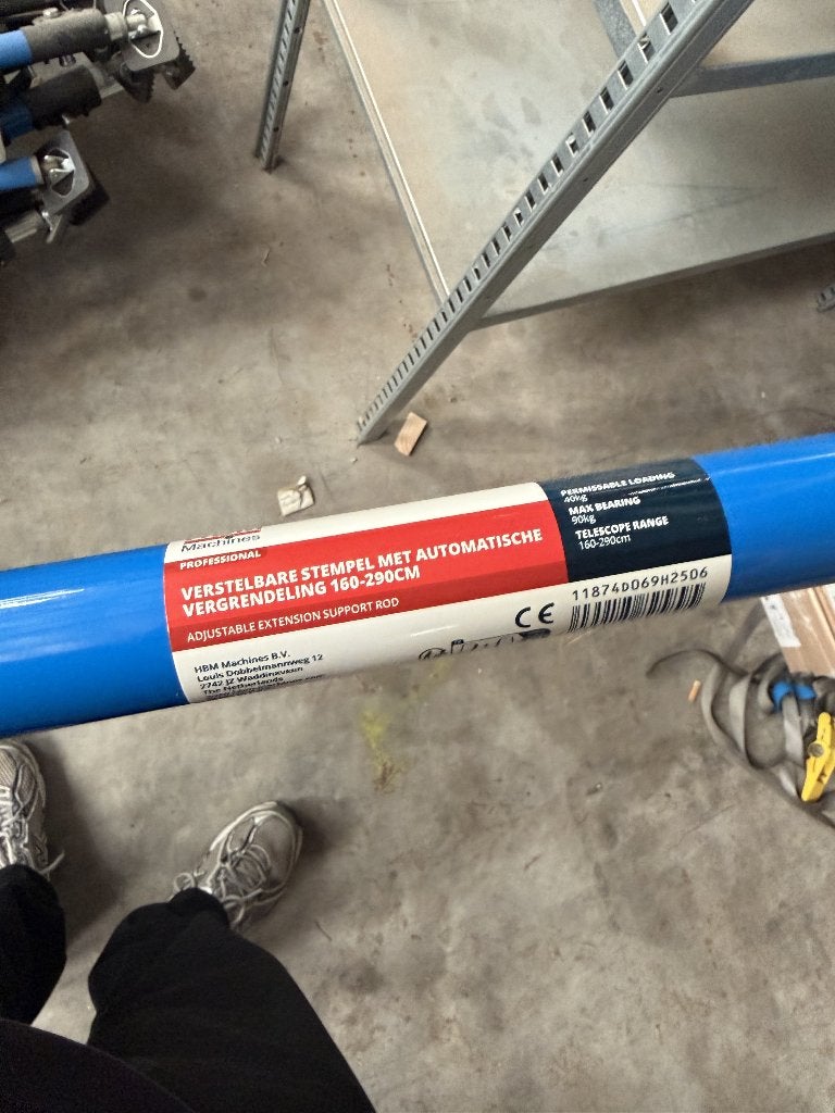 Verstelbare stempel met automatische vergrendeling, Doe-het-zelf en Verbouw, Ophalen, Nieuw, Overige typen, 2 tot 5 meter
