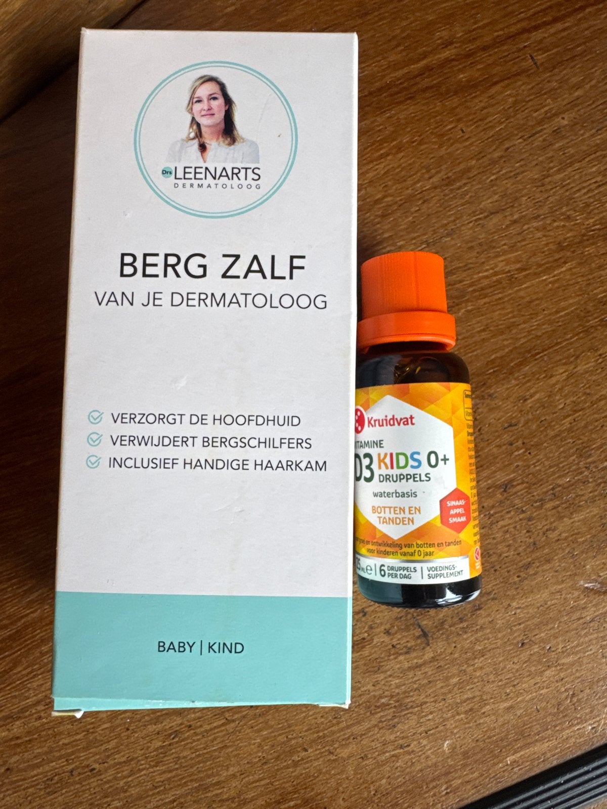 Gratis: Berg Zalf en Kruidvat Vitamine D3 Kids 0+, Ophalen, Nieuw
