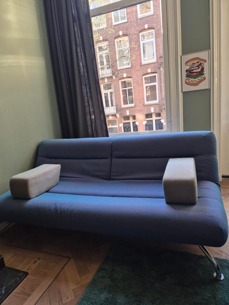 Design slaapbank met Kvadrat gestoffeerd, Ophalen of Verzenden, Gebruikt