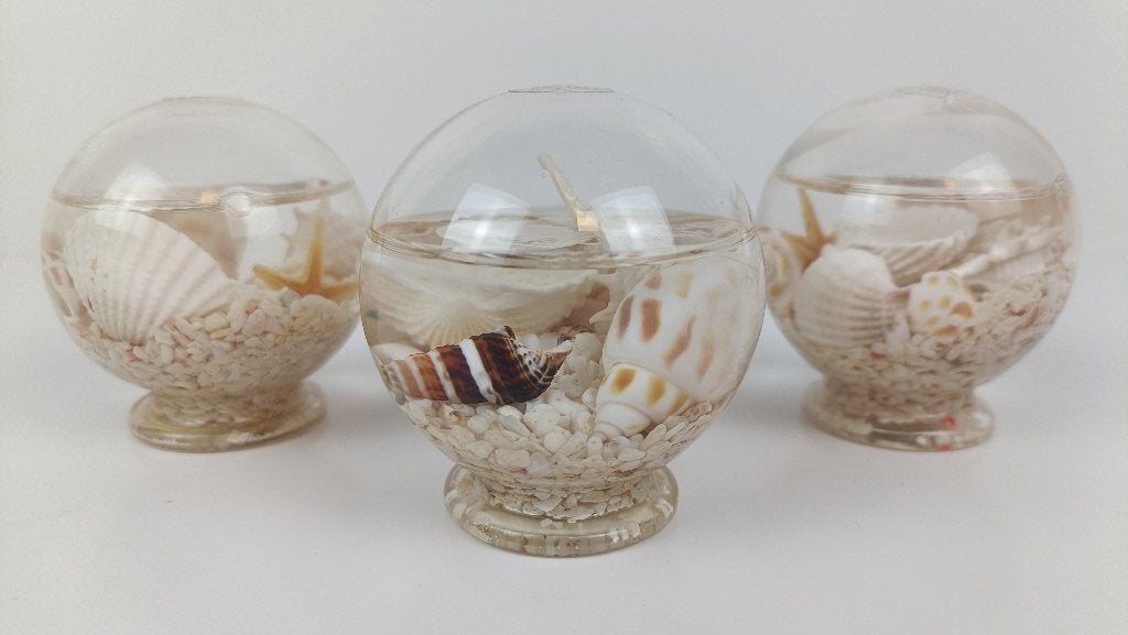 Rasteli sea shell water sphere, Meerkleurig, Verzenden, Nieuw, Landelijk