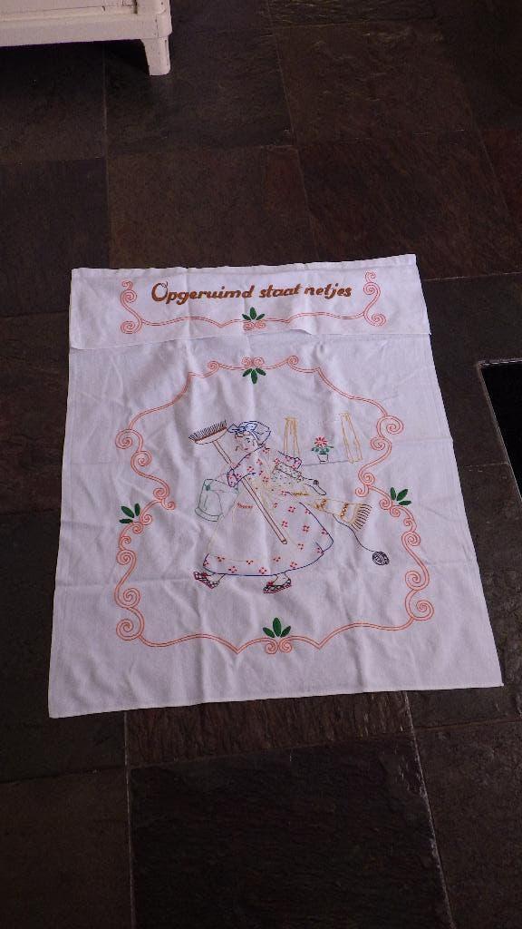 mooie vintage overhanddoek, Verzamelen, Ophalen of Verzenden, Overige typen
