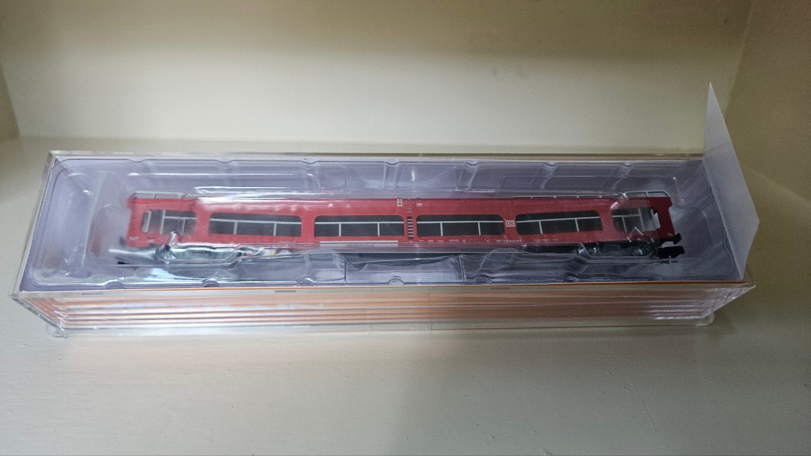MF TRAIN Portacoches DDM916 DB AutoZug - Rojo N33310, Overige merken, Gelijkstroom of Wisselstroom, Ophalen of Verzenden, Nieuw