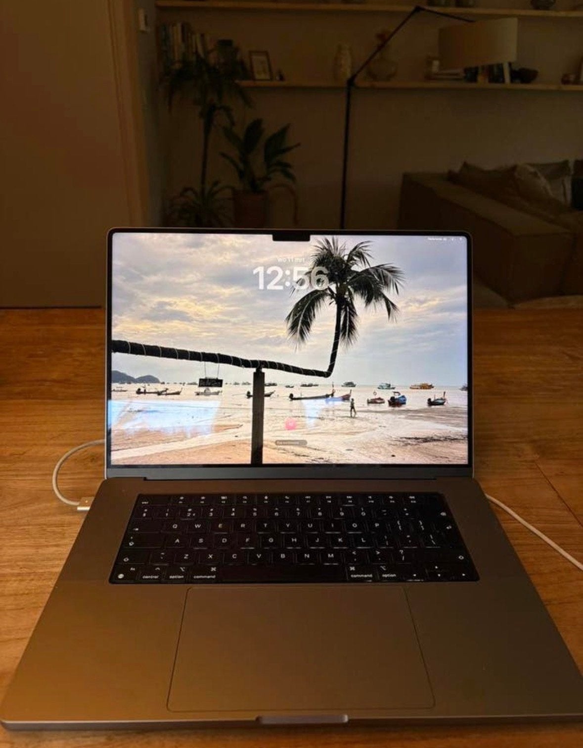 MacBook Pro 16 inch 2021 M1 Pro 16GB RAM 512GB SSD, Gebruikt, Qwerty, 512 GB, 16 inch