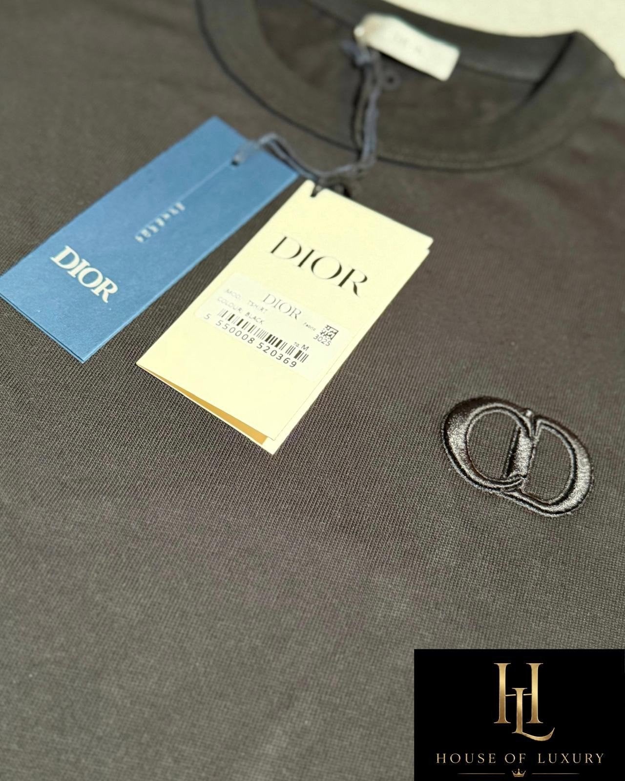 T-shirt Zwart met CD-logo - Nieuw, Kleding | Heren, Ophalen of Verzenden, Nieuw, Overige maten, Zwart