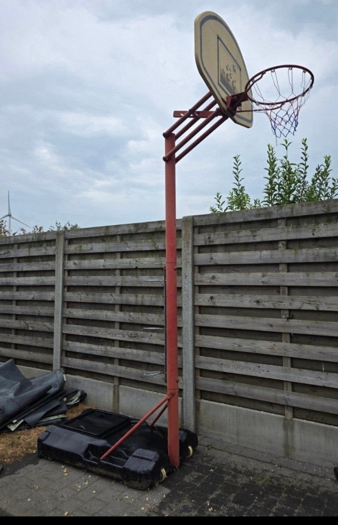 Basketbalpaal, Ophalen, Gebruikt, Ring, Bord of Paal