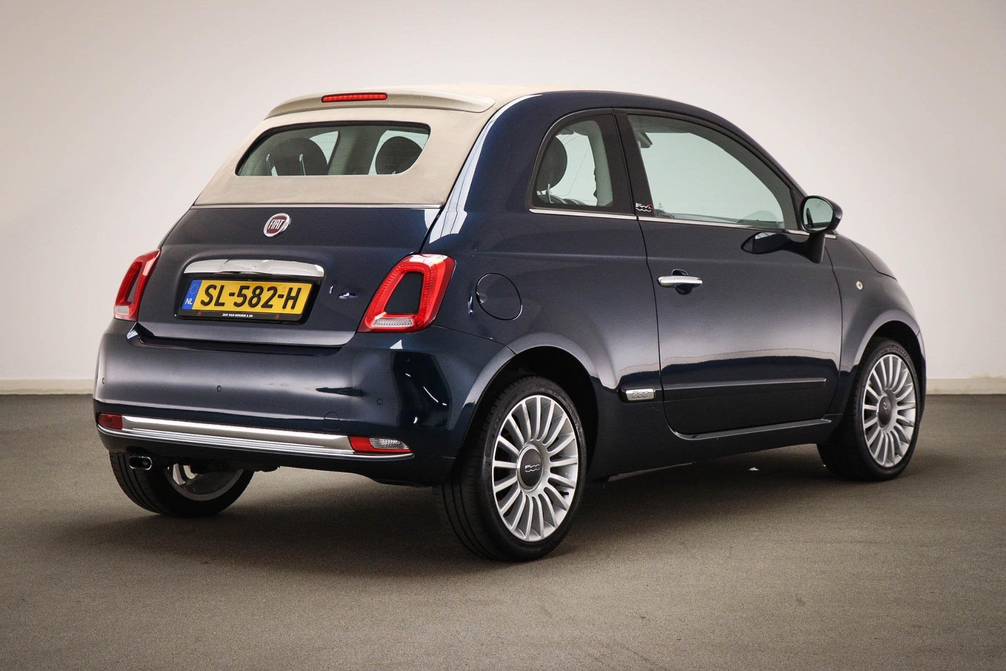 Fiat 500 C 0.9 TwinAir Turbo Lounge | UCONNECT | CLIMA | CRU, Stof, Gebruikt, Origineel Nederlands, 26 km/l