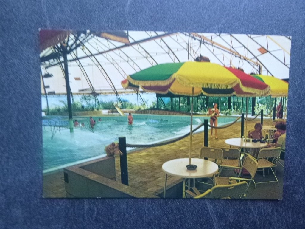 Reuver, de Lommerbergen/zwembad /interieur, Verzenden, 1980 tot heden, Ongelopen, Noord-Brabant