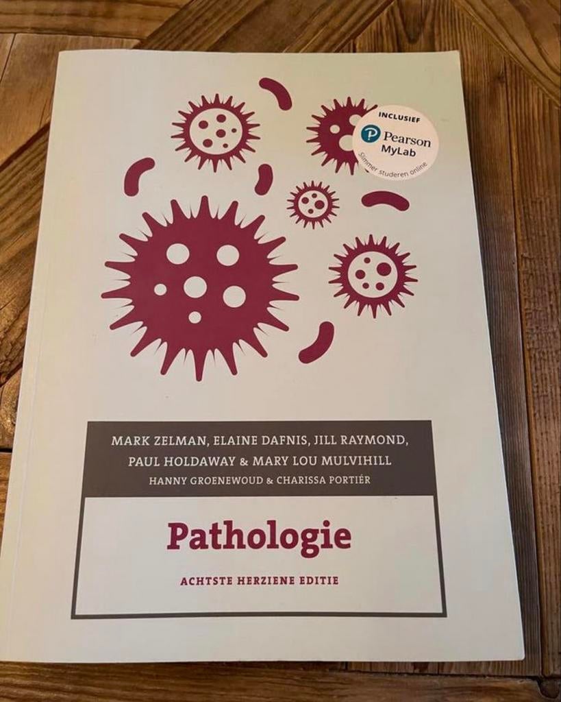Pathologie - Achtste herziene editie (incl. MyLab), Ophalen of Verzenden, Gamma, Zo goed als nieuw, HBO