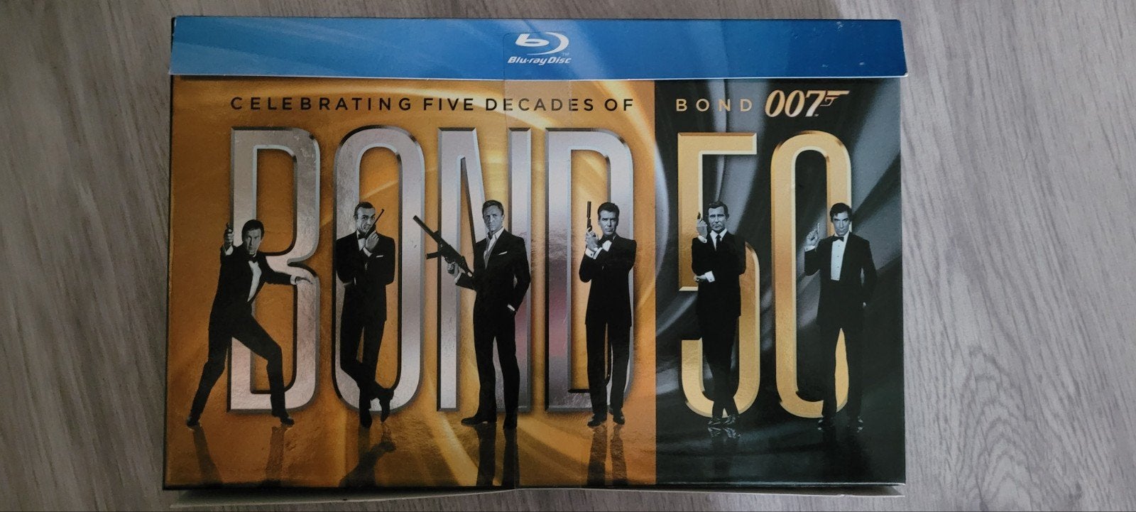 James Bond 50th Anniversary Collection Blu-ray Boxset, Cd's en Dvd's, Vanaf 16 jaar, Nederlands, Ophalen of Verzenden, Zo goed als nieuw