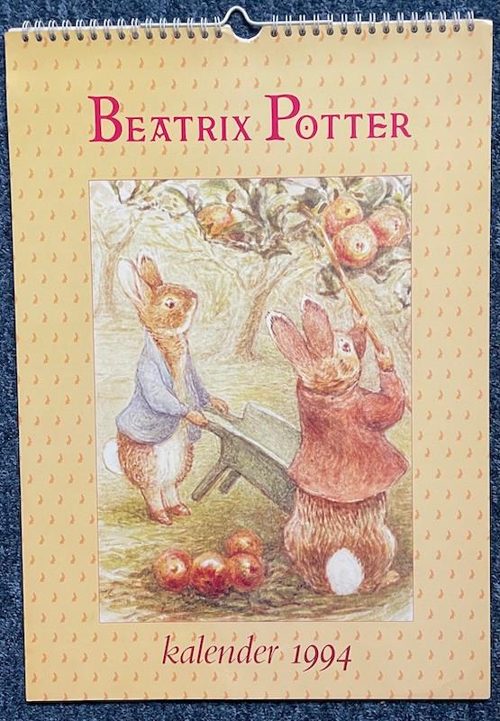 BEATRIX POTTER  Kalender 1994 kompleet, Ophalen of Verzenden, Maandkalender, Gebruikt