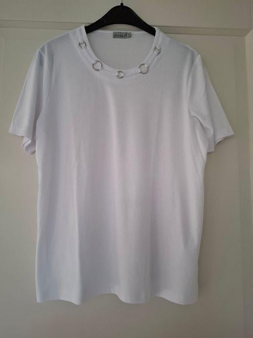 Zeer mooi wit t-shirt van Gabriella K., Kleding | Dames, Gabriella K., Wit, Maat 42/44 (L), Ophalen of Verzenden