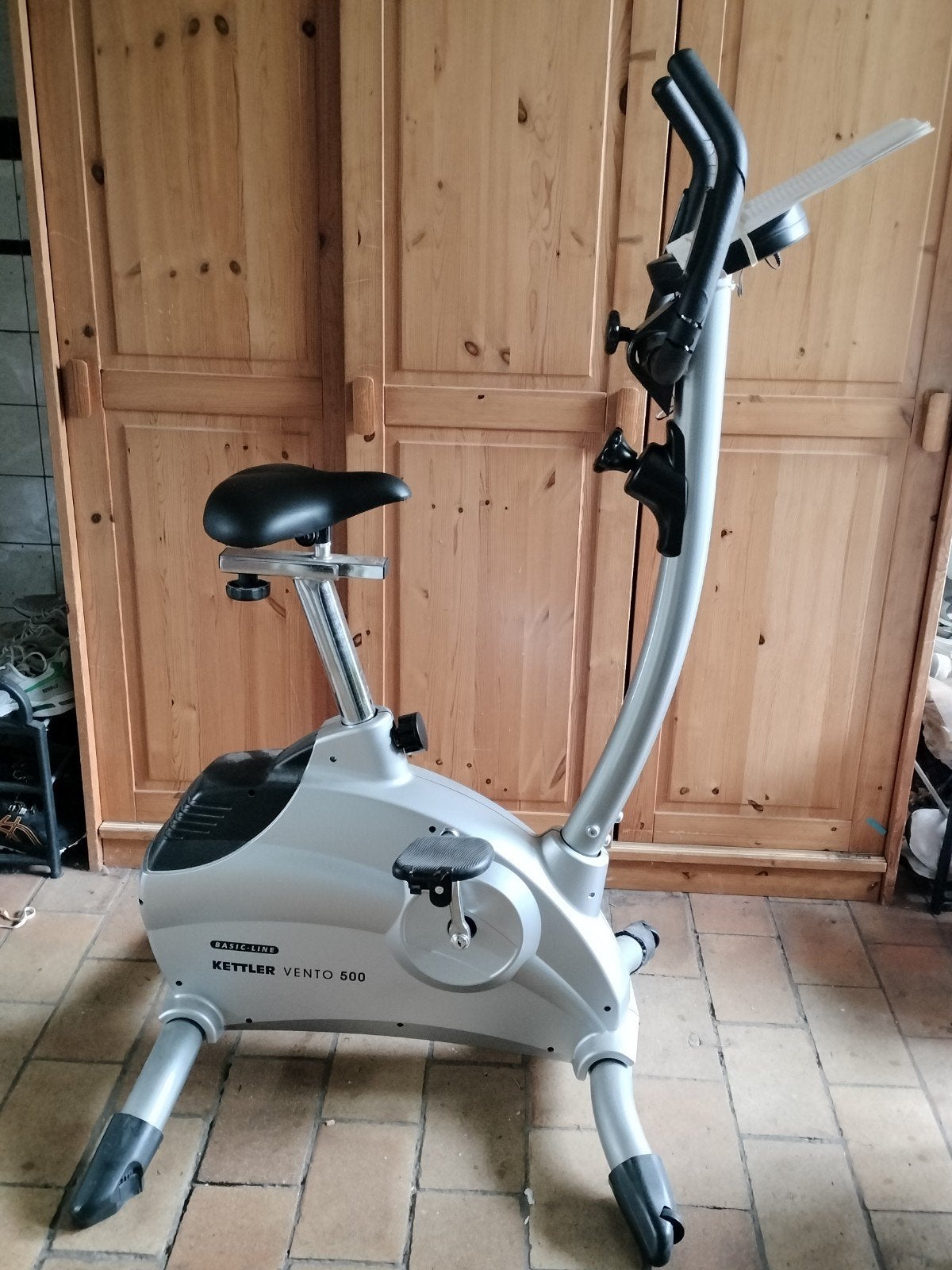 Kettler Vento 500 Hometrainer - Goede staat, display defect, Sport en Fitness, Ophalen, Gebruikt, Metaal, Benen