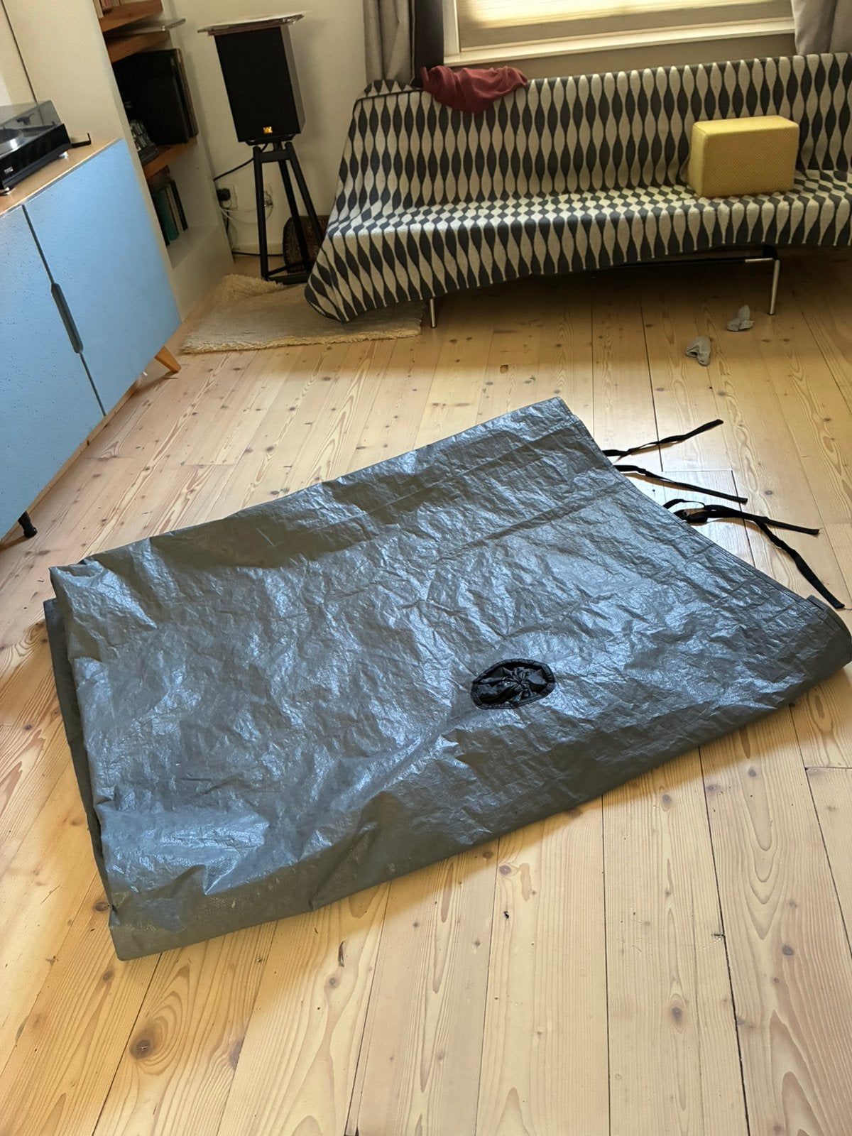 Grondzeil voor tent afmeting 635 x 330 (Eureka tent), Ophalen, Gebruikt