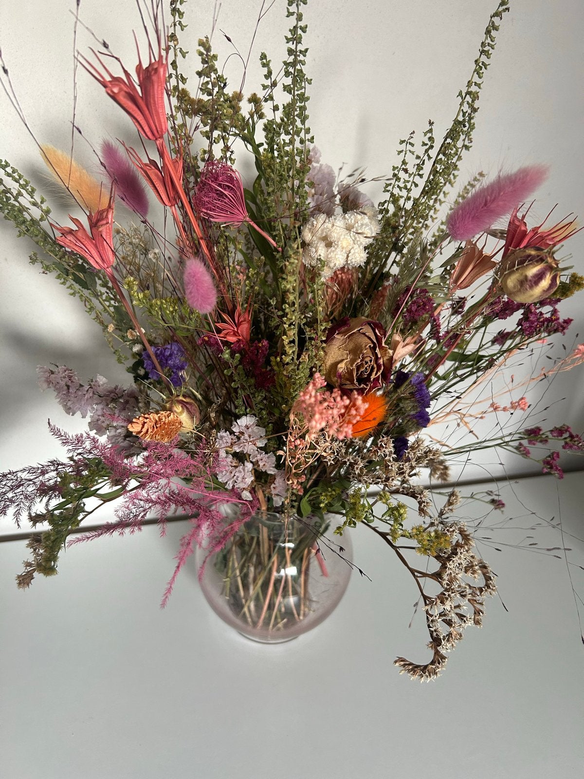 Prachtig Droogbloemen Boeket - Uniek en Duurzaam, Ophalen of Verzenden, Nieuw