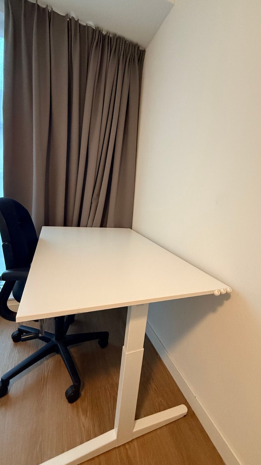 Ahrend Balance bureau 120x80 + Ahrend Zest bureaustoel, Ophalen, Gebruikt, Rechthoek