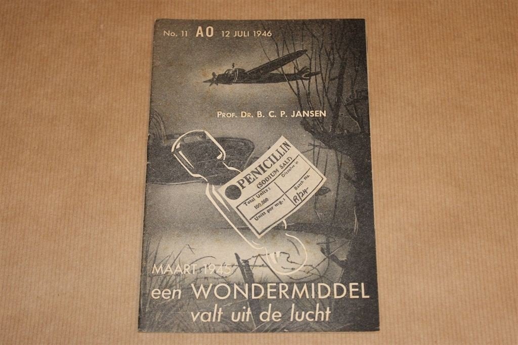 Maart 1945 [1946] — Penicilline Tegen Ziekte —Vintage Boekje, Ophalen of Verzenden, Gelezen