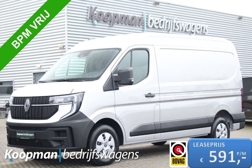 Renault Master T35 2.0dCi 150pk | L2H2 Extra | Android Navi, Auto's, Bestelauto's, Bedrijf, Te koop, ABS, Achteruitrijcamera, Airconditioning