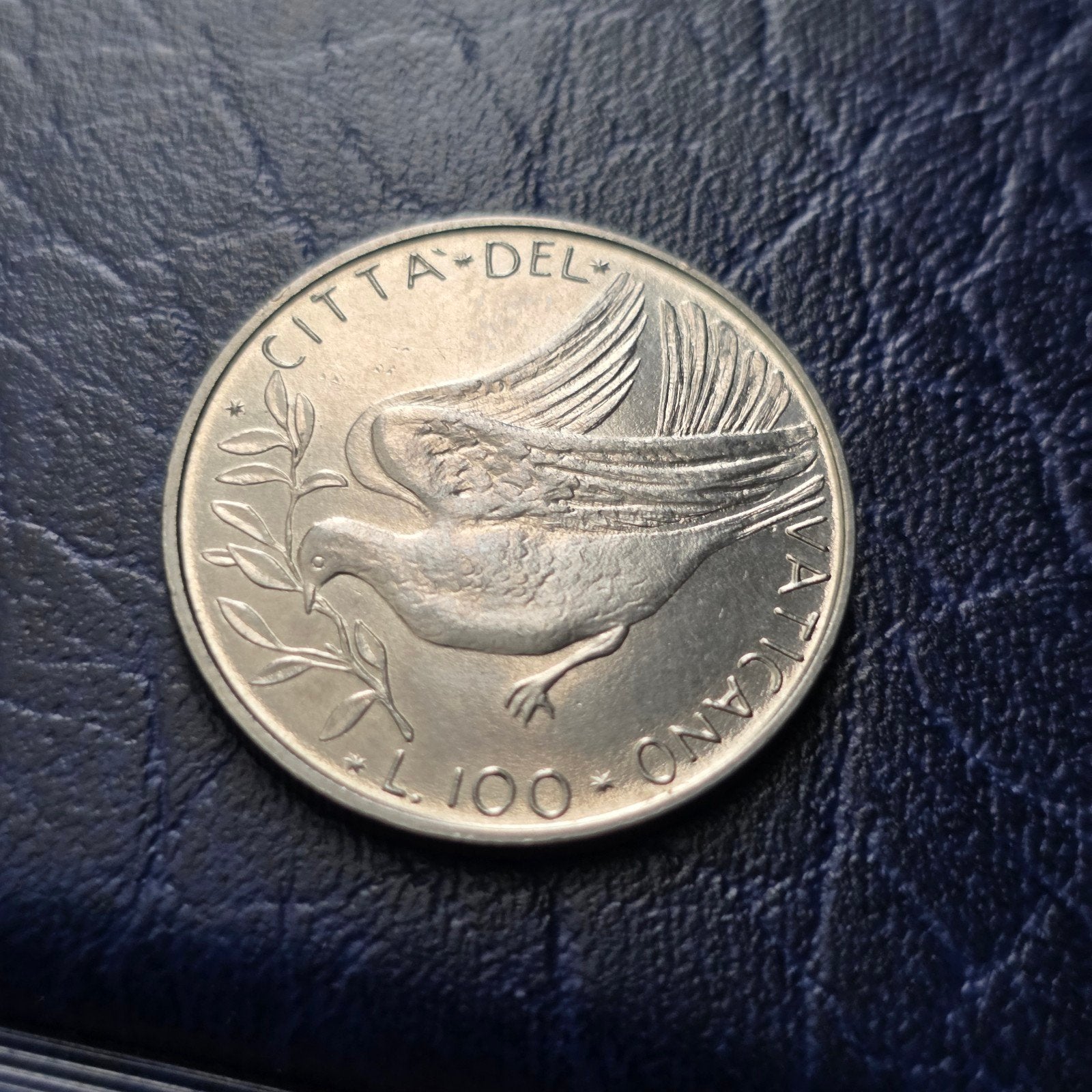 100 Lire 1974 Vaticaan - Paulus VI, Ophalen of Verzenden, Overige landen, Losse munt