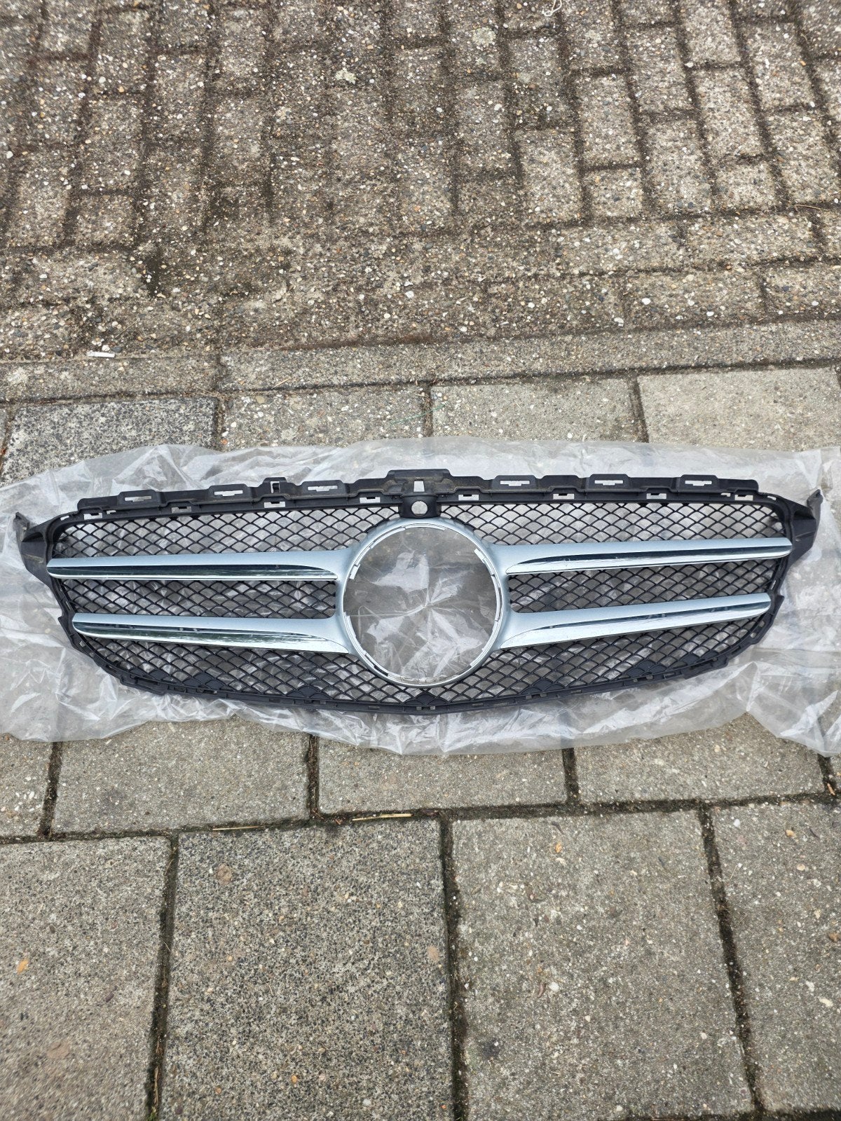 grill Mercedes C klasse Camera 2014/2017, Ophalen of Verzenden, Bumper