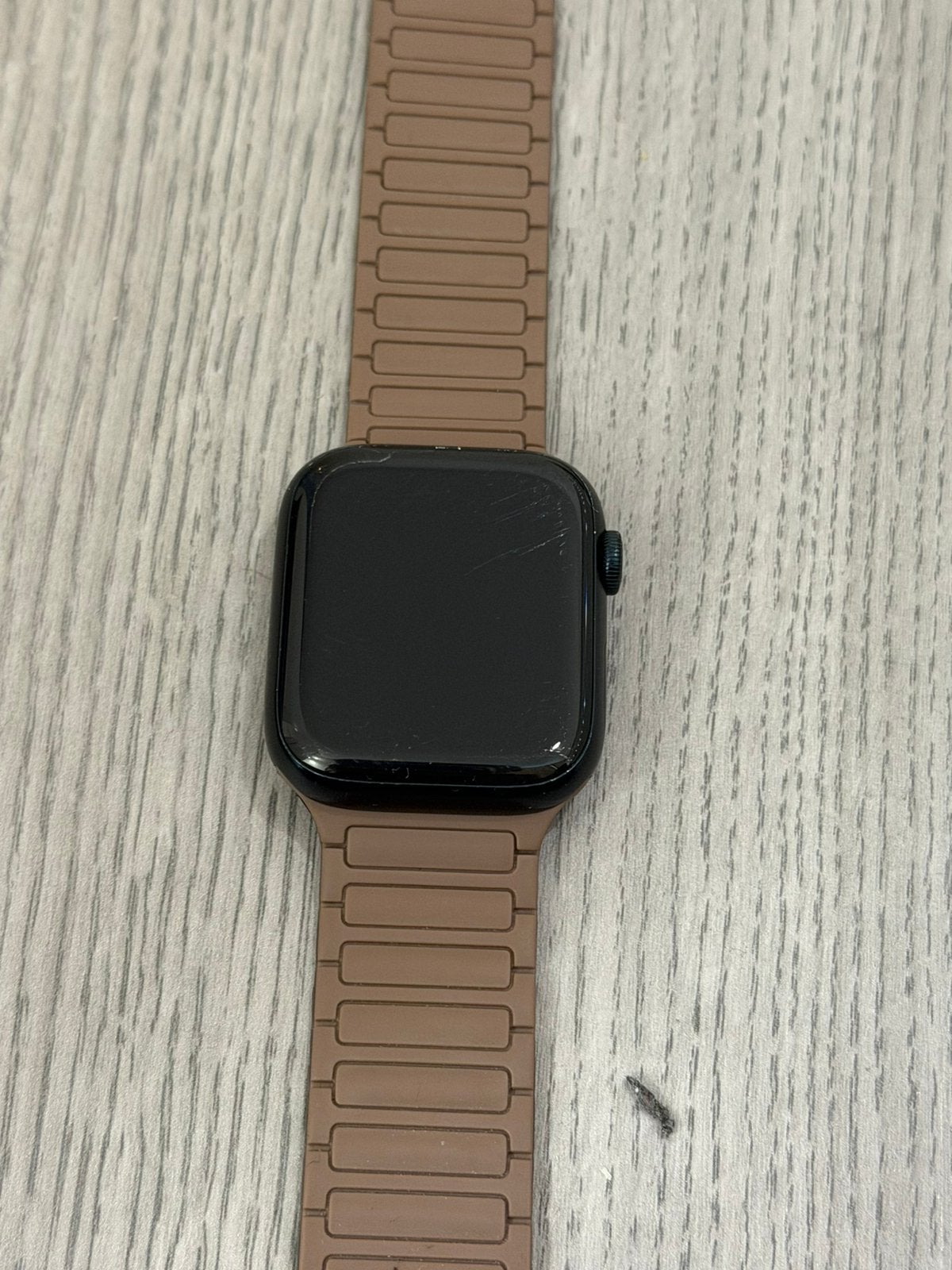 Apple Watch Series 9 45mm GPS – werkt goed – zwart, Gebruikt, Stappen, Zwart, IOS