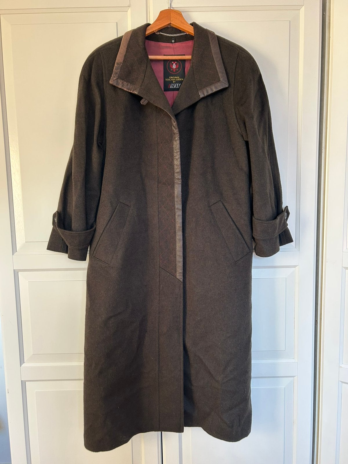 Toscana loden by may jas maat 19 (M), Ophalen of Verzenden, Zo goed als nieuw, Maat 38/40 (M), Groen