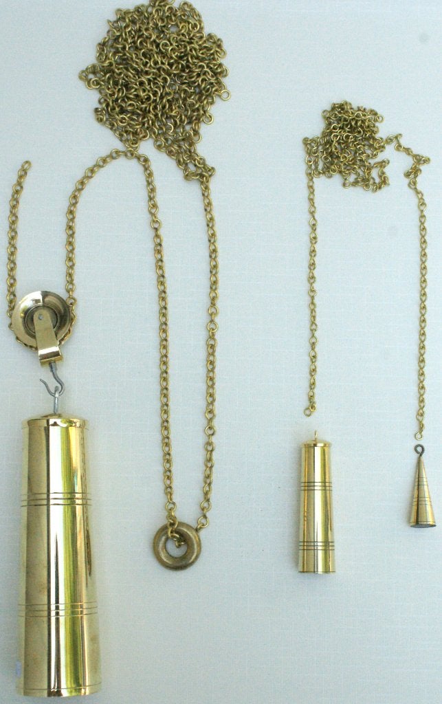 Ketting en sporen voor staart klok, kantoortje, schippertje., Ophalen of Verzenden